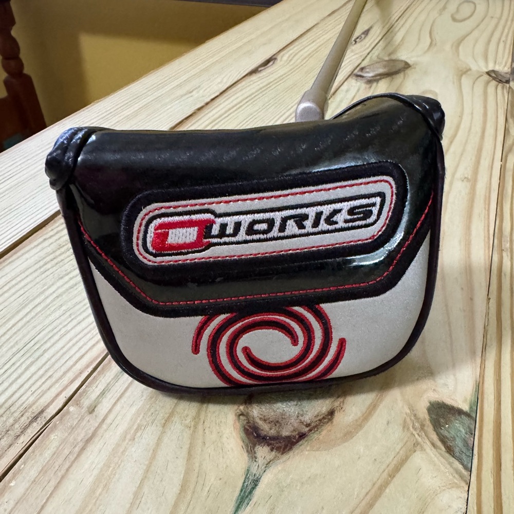 Odyssey O Works Square Mallet Putter Headcover Golf Head Cover